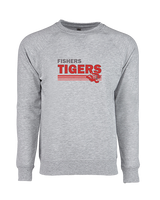 Fishers HS Boys Volleyball Stripes - Crewneck Sweatshirt