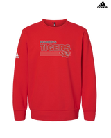 Fishers HS Boys Volleyball Stripes - Mens Adidas Crewneck