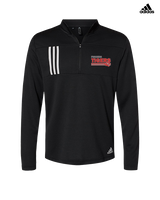 Fishers HS Boys Volleyball Stripes - Mens Adidas Quarter Zip