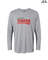 Fishers HS Boys Volleyball Stripes - Mens Oakley Longsleeve