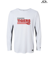 Fishers HS Boys Volleyball Stripes - Mens Oakley Longsleeve