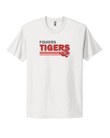 Fishers HS Boys Volleyball Stripes - Mens Select Cotton T-Shirt