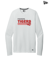 Fishers HS Boys Volleyball Stripes - New Era Performance Long Sleeve