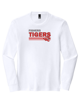 Fishers HS Boys Volleyball Stripes - Tri-Blend Long Sleeve