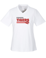 Fishers HS Boys Volleyball Stripes - Womens Performance Shirt