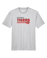 Fishers HS Boys Volleyball Stripes - Youth Performance Shirt