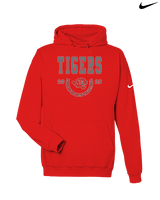 Fishers HS Boys Volleyball Swoop 25 - Nike Club Fleece Hoodie