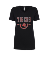 Fishers HS Boys Volleyball Swoop 25 - Womens Vneck
