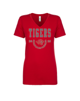 Fishers HS Boys Volleyball Swoop 25 - Womens Vneck