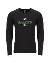 Flagstaff HS Volleyball Half Vball - Tri-Blend Long Sleeve