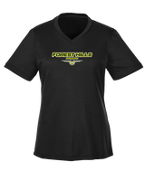 Forest Hills HS Football Design - Womens Performance Shirt