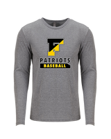 Freedom HS Baseball Baseball - Tri-Blend Long Sleeve