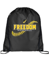 Freedom HS Baseball Seams - Drawstring Bag