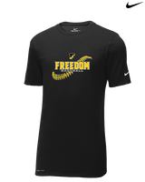 Freedom HS Baseball Seams - Mens Nike Cotton Poly Tee