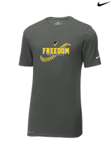 Freedom HS Baseball Seams - Mens Nike Cotton Poly Tee