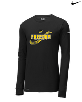 Freedom HS Baseball Seams - Mens Nike Longsleeve