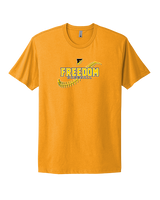 Freedom HS Baseball Seams - Mens Select Cotton T-Shirt