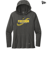 Freedom HS Baseball Seams - New Era Tri-Blend Hoodie