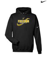 Freedom HS Baseball Seams - Nike Club Fleece Hoodie