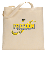 Freedom HS Baseball Seams - Tote