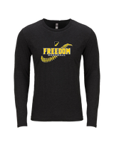 Freedom HS Baseball Seams - Tri-Blend Long Sleeve