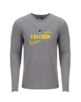 Freedom HS Baseball Seams - Tri-Blend Long Sleeve
