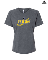 Freedom HS Baseball Seams - Womens Adidas Performance Shirt
