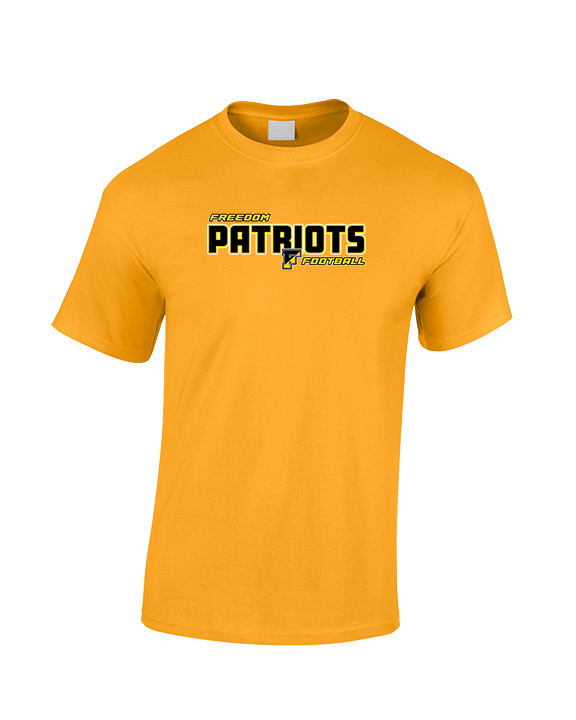 Freedom HS Football Bold - Cotton T-Shirt