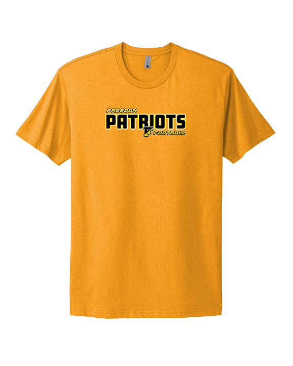 Freedom HS Football Bold - Mens Select Cotton T-Shirt