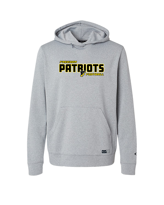 Freedom HS Football Bold - Oakley Performance Hoodie