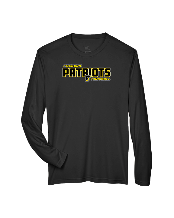 Freedom HS Football Bold - Performance Longsleeve