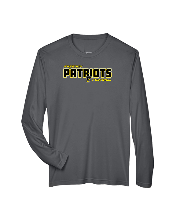 Freedom HS Football Bold - Performance Longsleeve