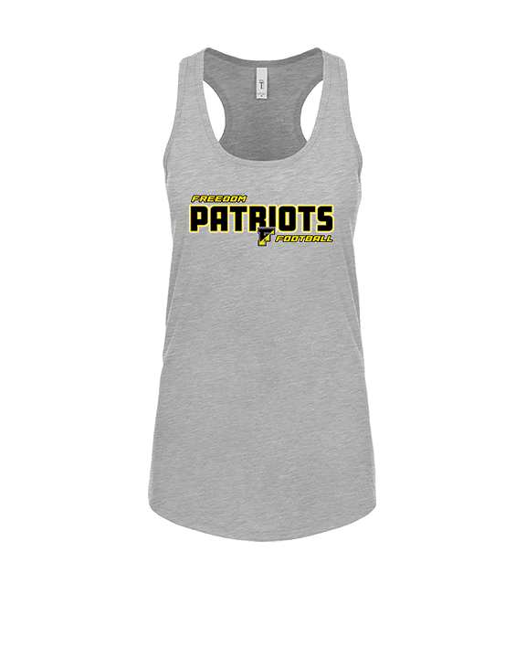 Freedom HS Football Bold - Womens Tank Top