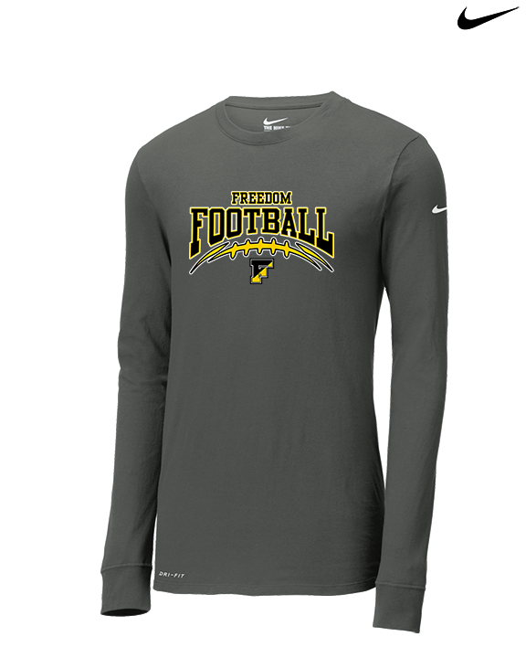 Freedom HS Football Football - Mens Nike Longsleeve