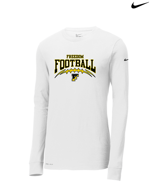 Freedom HS Football Football - Mens Nike Longsleeve