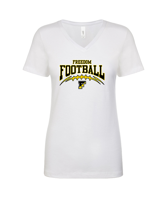 Freedom HS Football Football - Womens Vneck