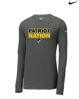 Freedom HS Football Nation - Mens Nike Longsleeve