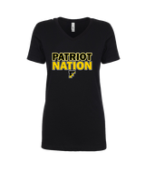 Freedom HS Football Nation - Womens Vneck