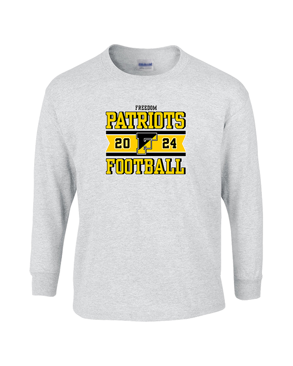 Freedom HS Football Stamp - Cotton Longsleeve