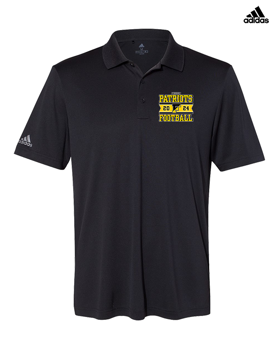 Freedom HS Football Stamp - Mens Adidas Polo