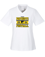 Freedom HS Football Stamp - Womens Performance Shirt