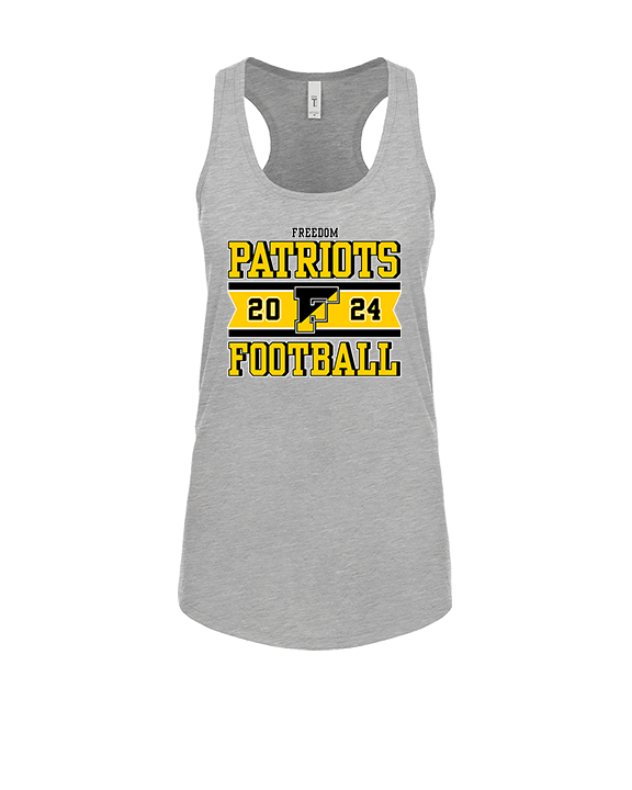 Freedom HS Football Stamp - Womens Tank Top