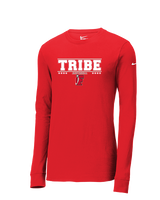 Fullerton HS Girls Softball Border - Mens Nike Longsleeve