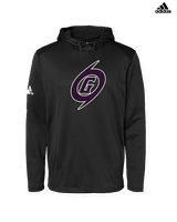 Gainesville HS Football G Purple Logo - Mens Adidas Hoodie