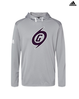 Gainesville HS Football G Purple Logo - Mens Adidas Hoodie
