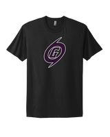 Gainesville HS Football G Purple Logo - Mens Select Cotton T-Shirt