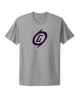 Gainesville HS Football G Purple Logo - Mens Select Cotton T-Shirt