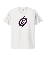 Gainesville HS Football G Purple Logo - Mens Select Cotton T-Shirt