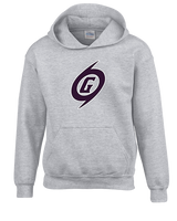 Gainesville HS Football G Purple Logo - Youth Hoodie