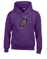 Gainesville HS Football G Purple Logo - Youth Hoodie